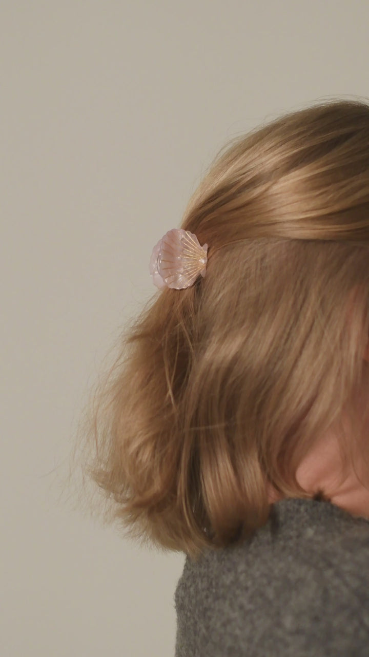 Haarklammer Shell