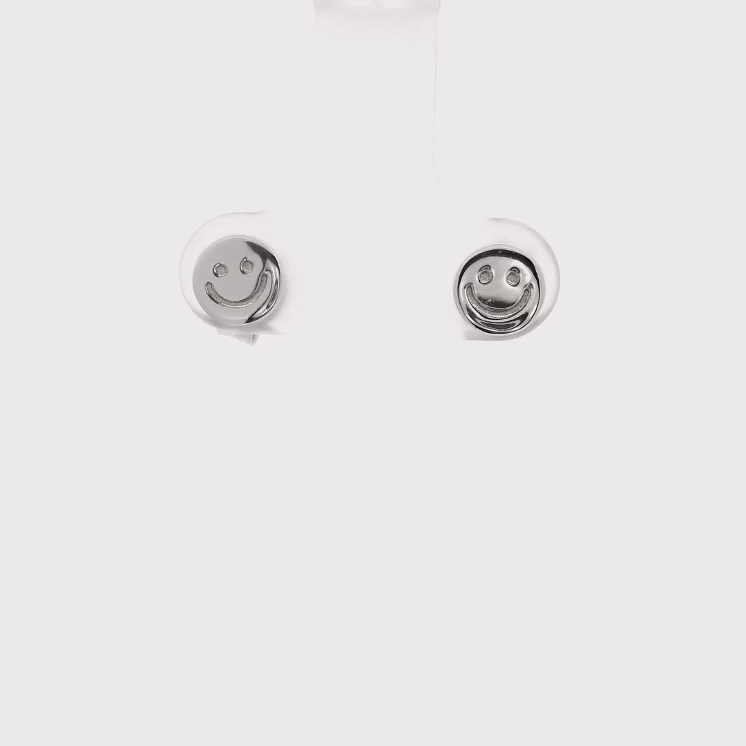 Ohrstecker Smiley