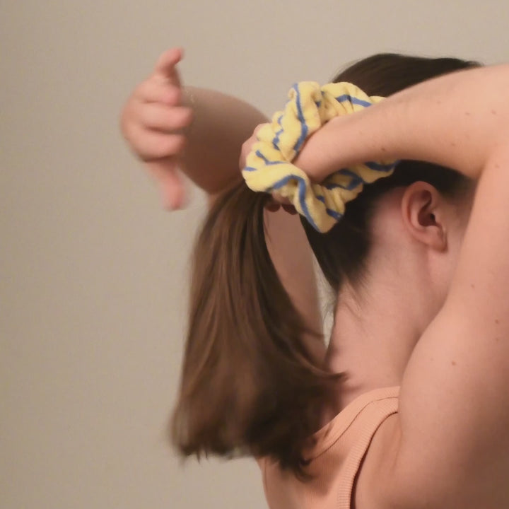Scrunchie Terry Stripes