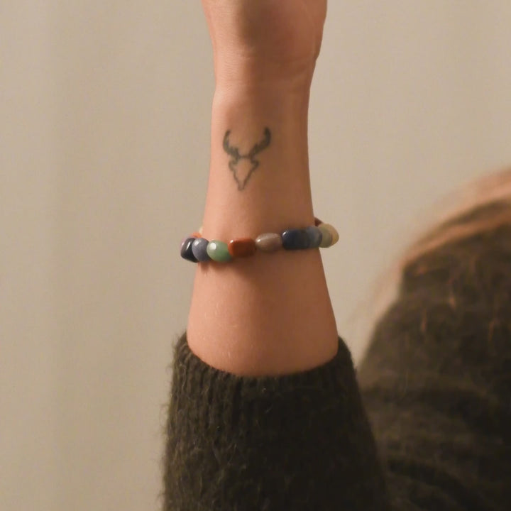 Armband Chakra Nugget