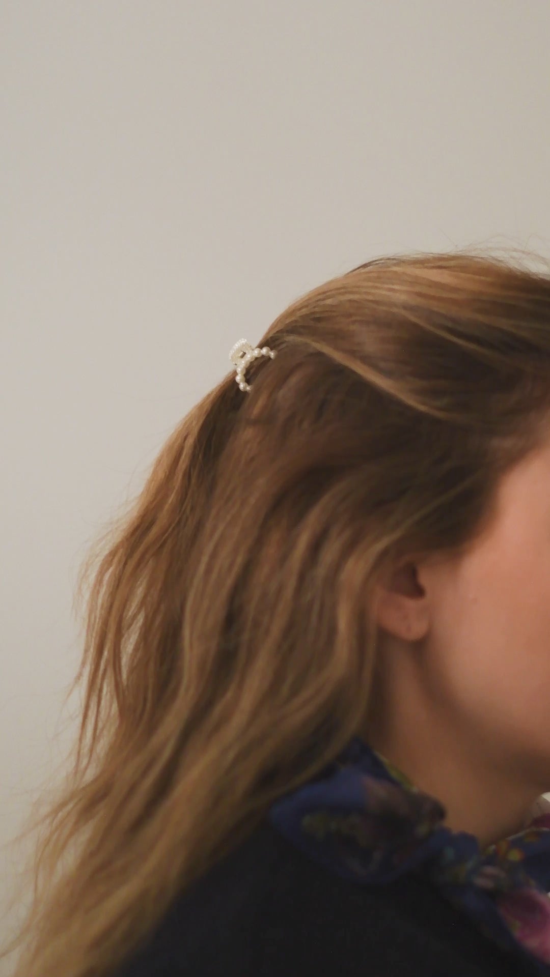 Haarklammer Pearl Mini