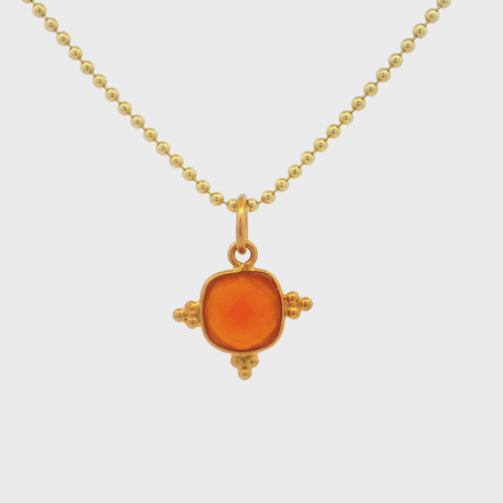 Pendentif Cornaline NEUF