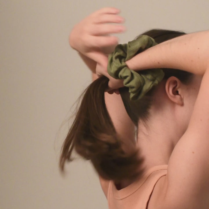 Scrunchie Olive