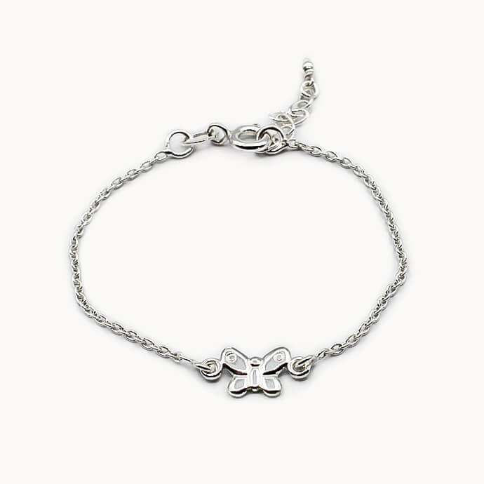 Armband Schmetterling Silber