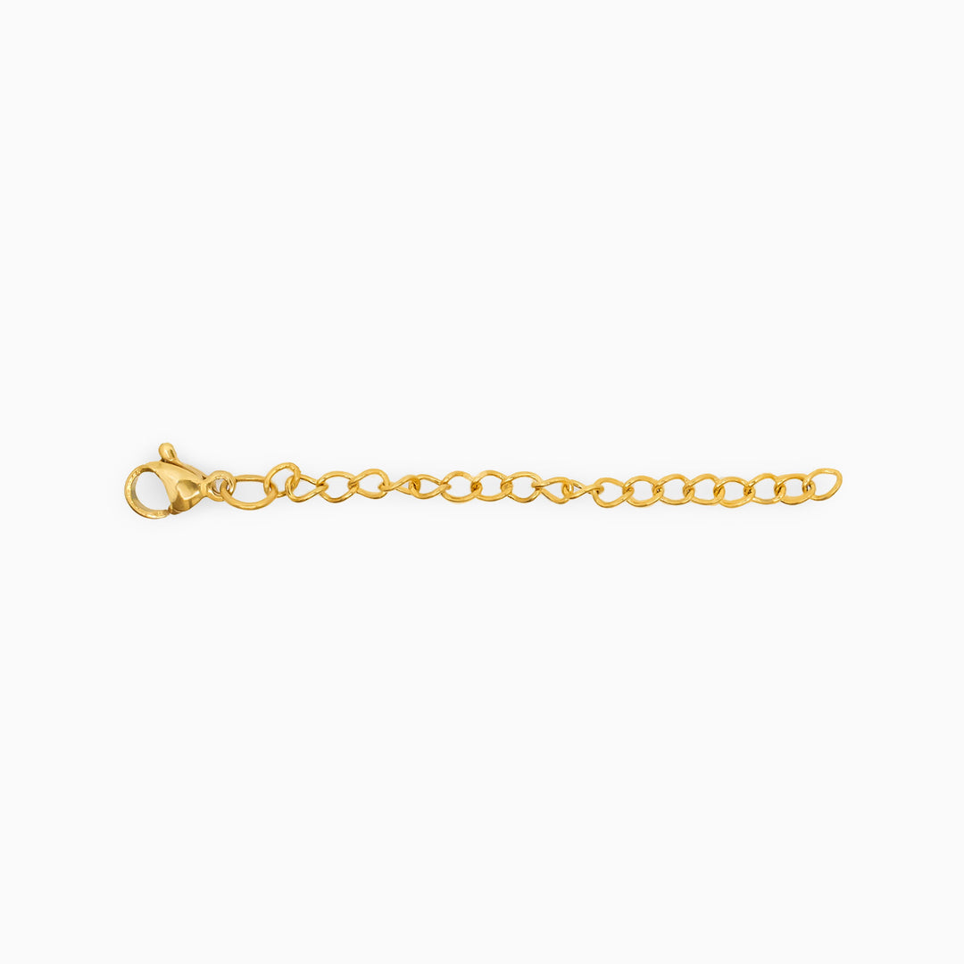 Verlängerungskette Edelstahl Gold